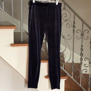 J. Crew Stretch Velvet Leggings S
